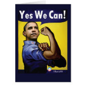 Yes We Can! Card (Front)