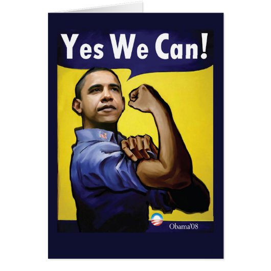 Yes We Can! Card (Front)