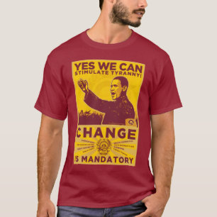 Yes We Can! Comrade Obama Spoof Shirt