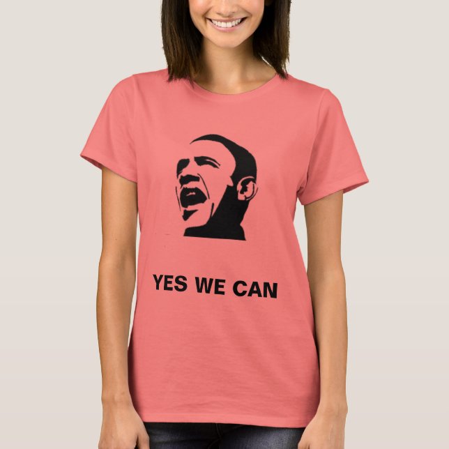 YES WE CAN - Customized T-Shirt (Front)