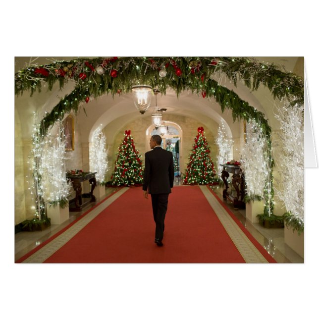 Yes We Can Have a Merry Christmas Cards (Front Horizontal)