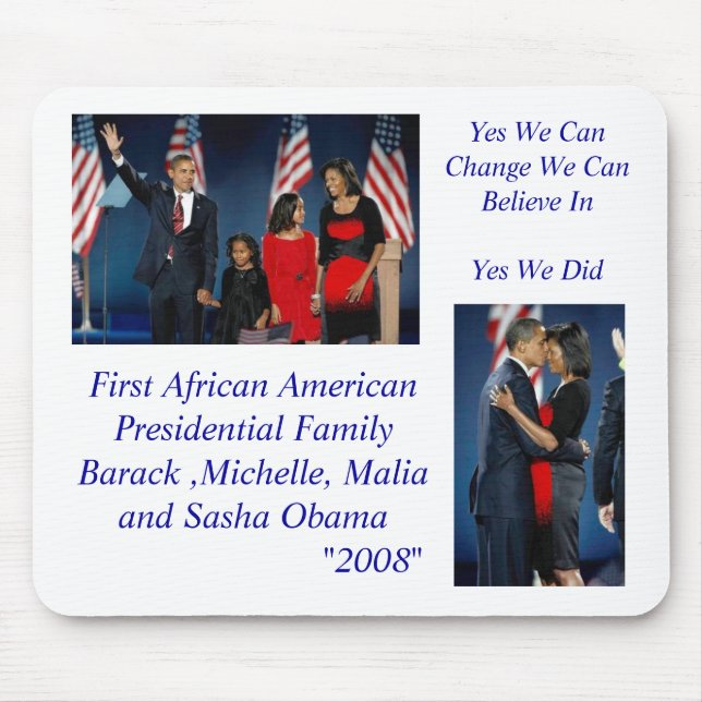 Yes We Can                          ... Mouse Pad (Front)