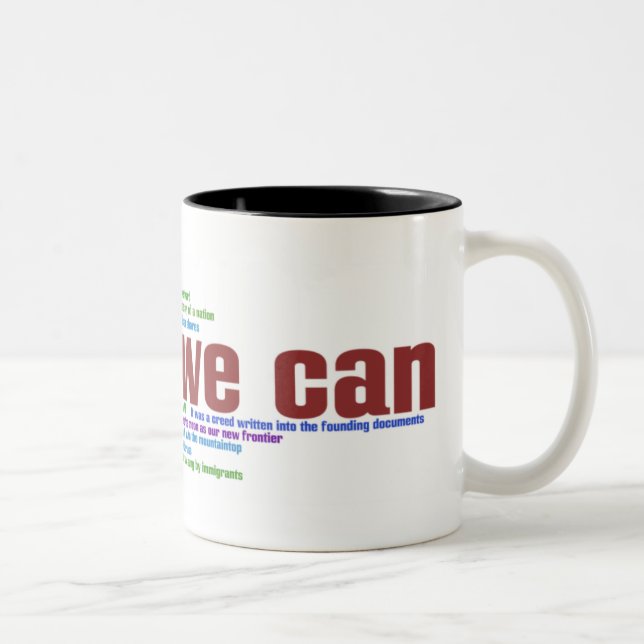 Yes We Can - Mug (Right)