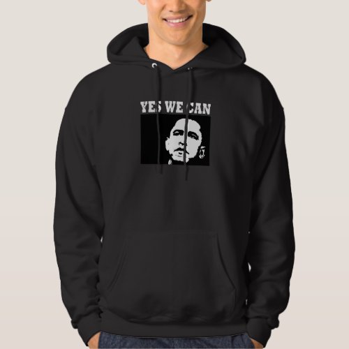 Yes we can Obama 2008 Hoodie