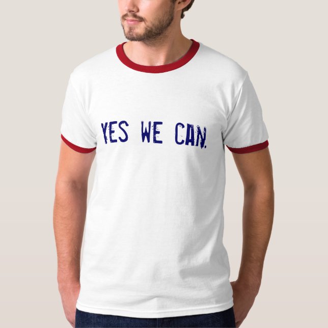 Yes we can T-shirt (Front)