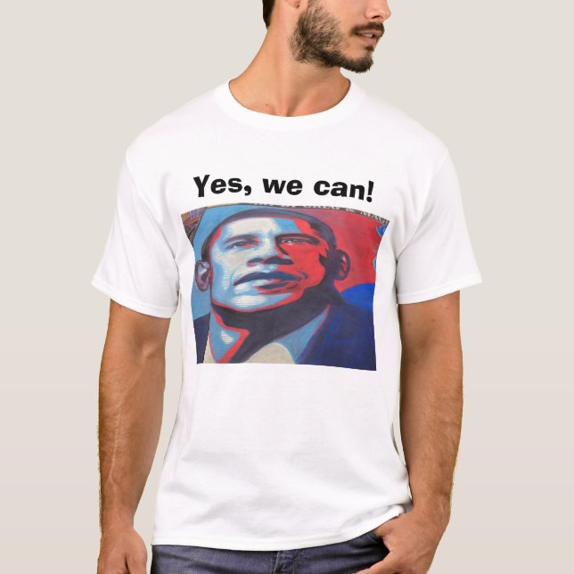 Yes, we can! T-Shirt (Front)