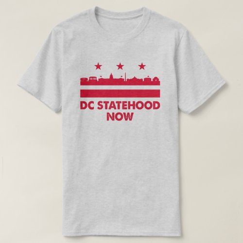 Yes we can Washington Dc statehood now flag  T_Shi T_Shirt