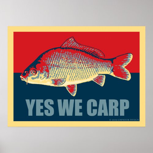 Yes We Carp poster