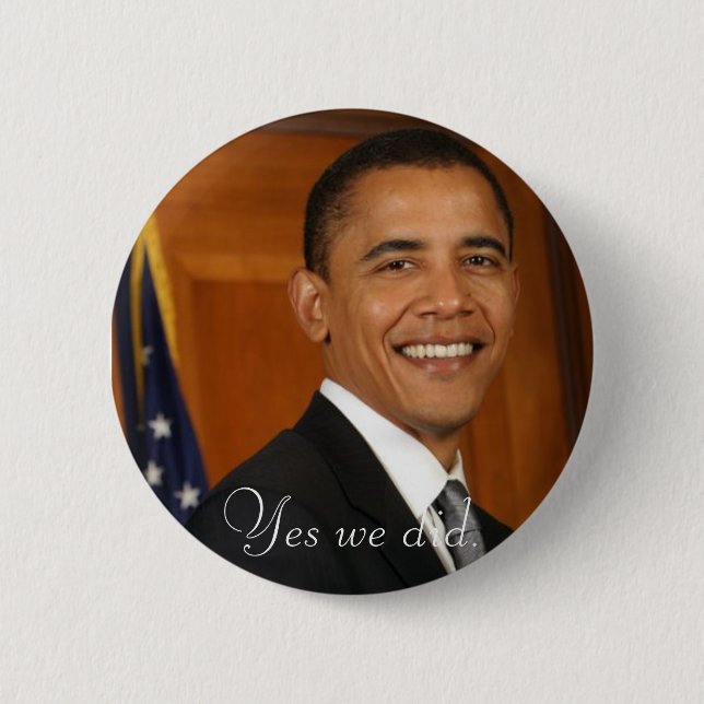 Yes we did. button (Front)