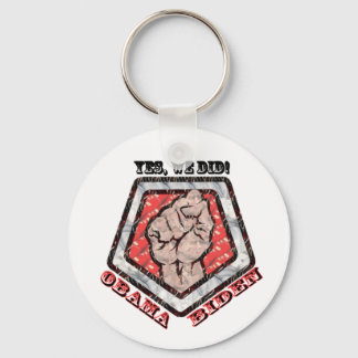 Yes We Did Keychain
