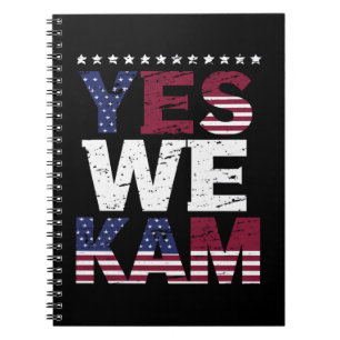 Yes We Kam Saying Quote Notebook