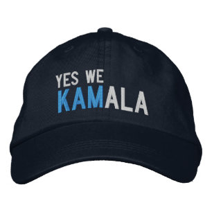 Yes We Kamala Embroidered Baseball Cap