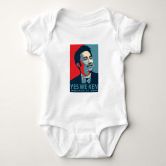 Yes We Ken (Obama) - Baby Sleeper - Customized Baby Bodysuit