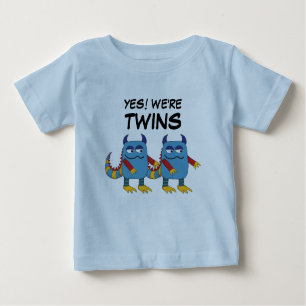 Yes! We're Twins Baby T-Shirt