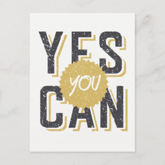 Yes You Can 3 Postcard
