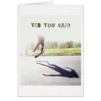 yes you can! cards
