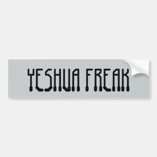 YESHUA BUMPER STICKER
