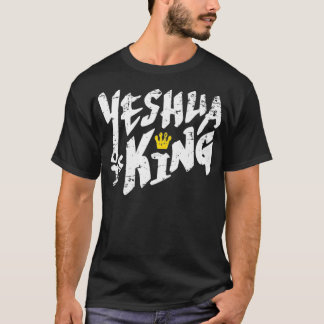 Yeshua Is King Hebrew Name For Jesus Premium T-Shirt