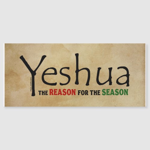 Yeshua Jesus Christmas Reason for the Season