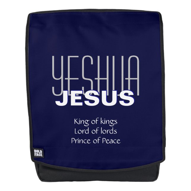YESHUA JESUS King of kings Personalized Backpack (Front)
