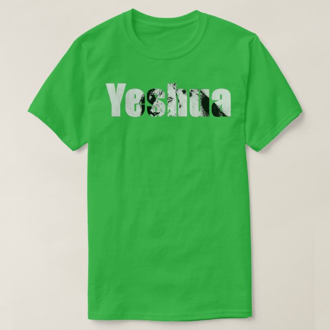 Yeshua Jesus Lion of Judah T-Shirt (Design Front)