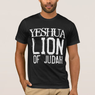 YESHUA LION OF JUDAH CHRISTIAN JEWISH T-shirts