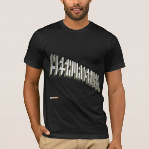 Yeshua Saves T-Shirt Silver 3D Lettering