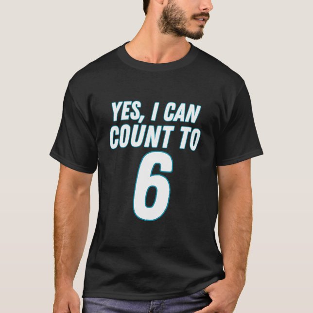 Yesi Can Count To 6 T-Shirt (Front)