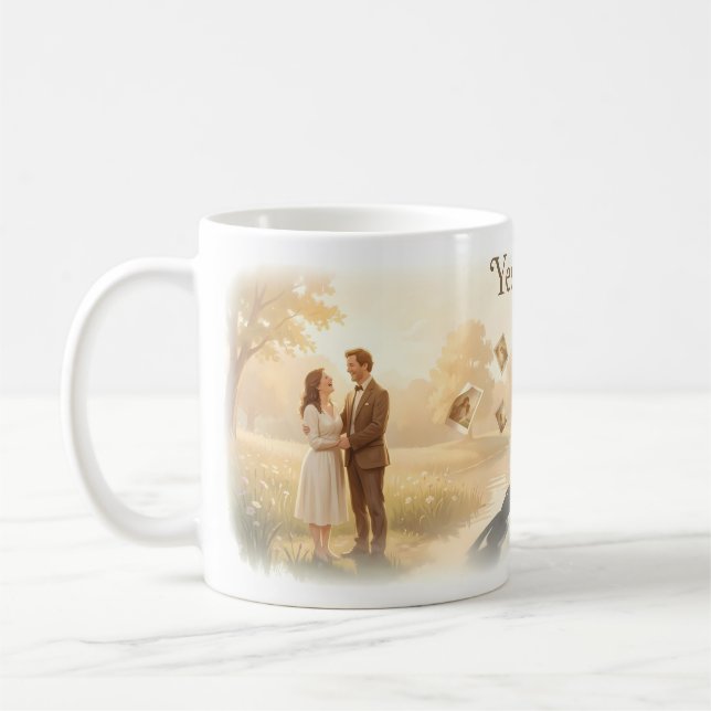 Yesterday Echoes of Love and Longing Mug (Left)