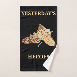 YESTERDAY'S HEROES HAND TOWEL 