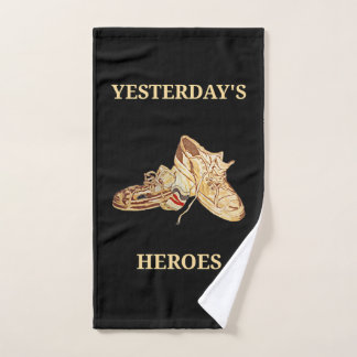 YESTERDAY'S HEROES HAND TOWEL 
