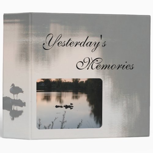 Yesterdays Memories Scrapbook by Janz Binder