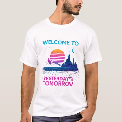 Yesterday's Tomorrow - Retro Synthwave Design