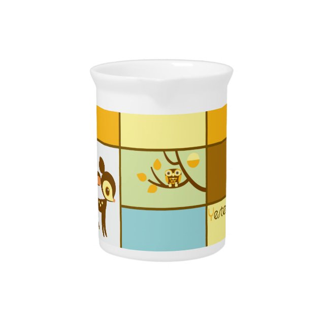 YesterDeer  Beverage Pitcher (Front)