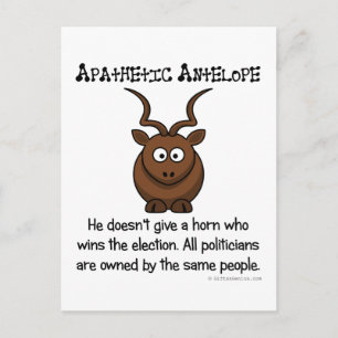 Yet another apathetic postcard