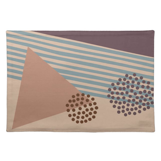 Yet Another Mid-Century Abstract Cloth Placemat (Front)
