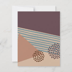 Yet Another Mid-Century Abstract Note Card
