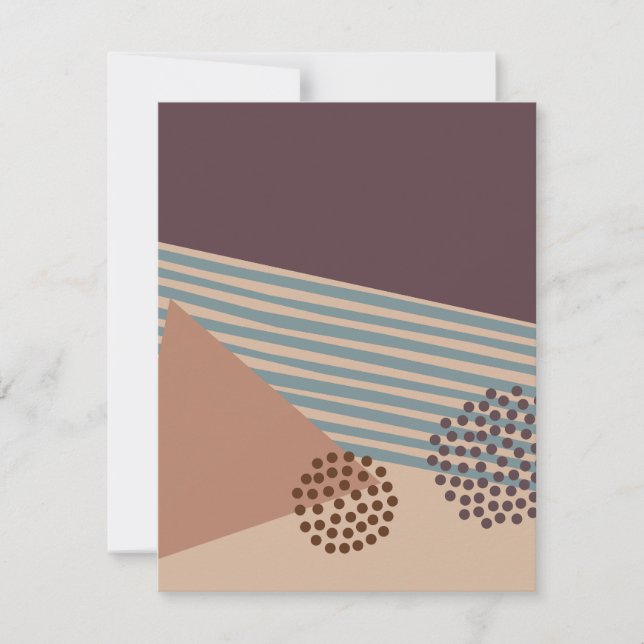 Yet Another Mid-Century Abstract  Note Card (Front)