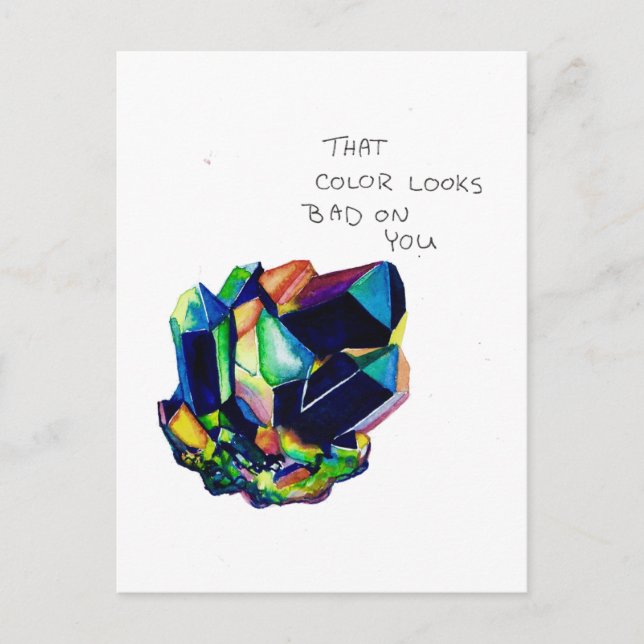 Yet Another Passive Aggressive Postcard (Front)