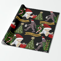 Yeti & Bigfoot Christmas Wrapping Paper Yeti & Bigfoot Christmas Wrapping Paper