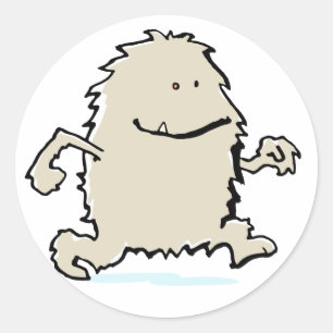 yeti classic round sticker