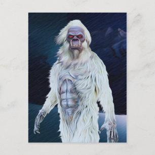 Yeti (Creeptid) Postcard