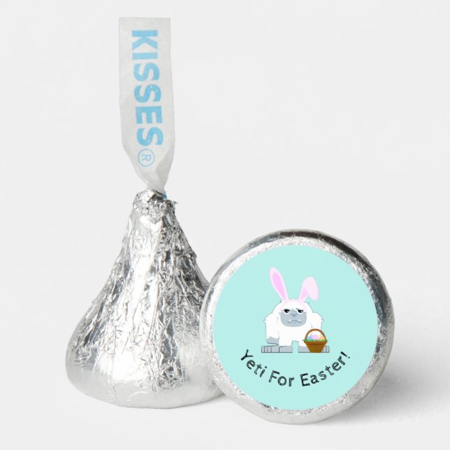 Yeti For Easter Cute Easter Yeti Hershey®'s Kisses® (Front)