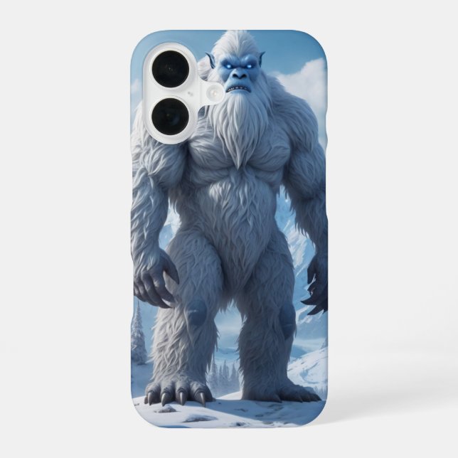 Yeti Guardian Iphone Case (Back)