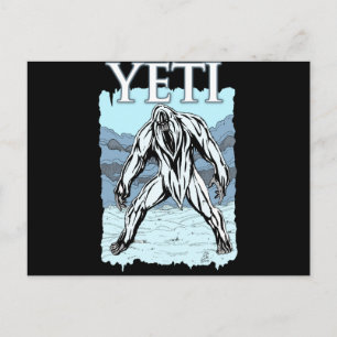Yeti Postcard