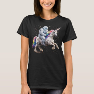 Yeti Riding Unciron Sasquatch T-Shirt