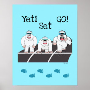 Yeti Set Go Poster
