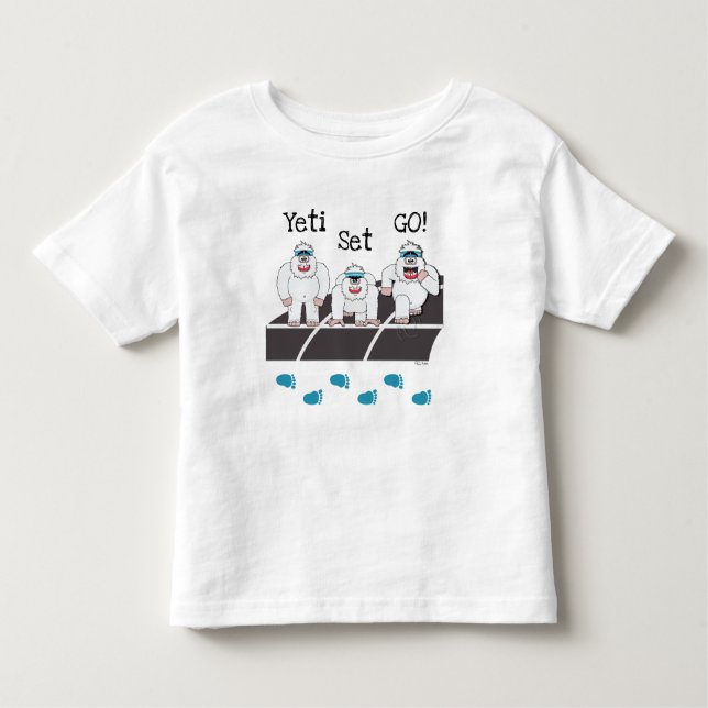 Yeti Set Go Toddler T-shirt (Front)