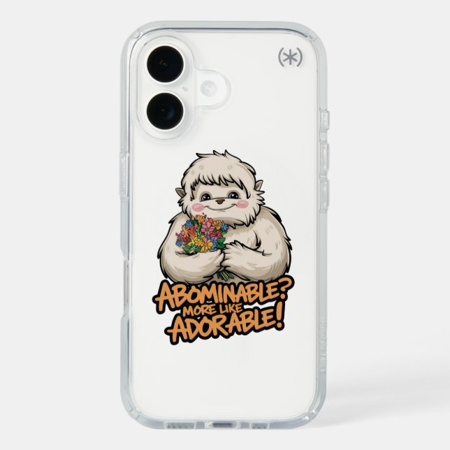 Yeti Speck iPhone Case (Front)