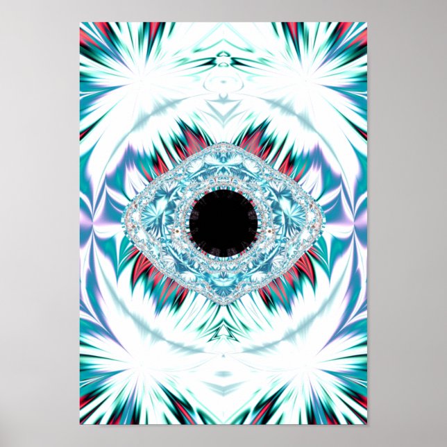 yeti & the sacred eye poster (Front)